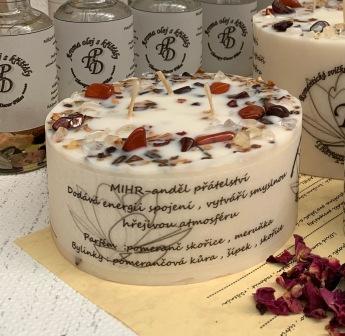 Sváteční magická svíčka MIHR 315g