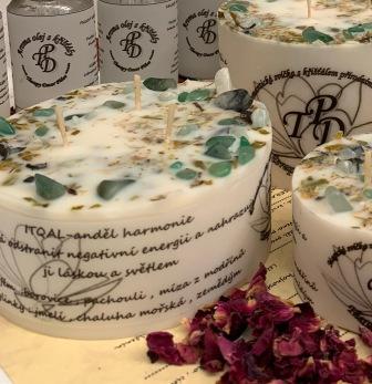 Sváteční magická svíčka ITQAL 315g