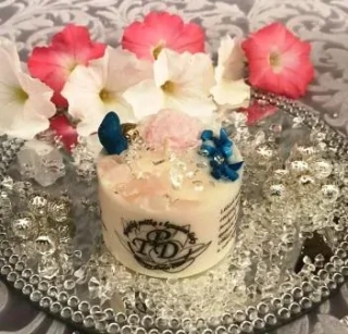 TURQUENITOVÁ svíčka s magií lásky  135g