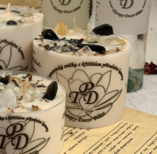 Sváteční magická svíčka JELIAL 200g