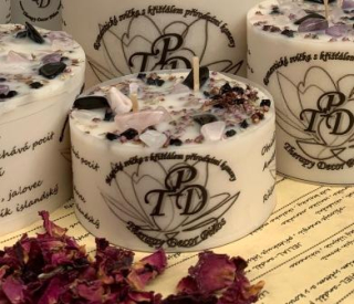 Sváteční magická svíčka SERAFIEL 130g