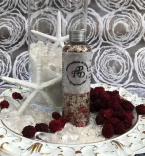 Přírodní koupelová sůl OSTRUŽINOVÁ ROMANCE